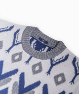 Maglione girocollo in cashmere Shetland