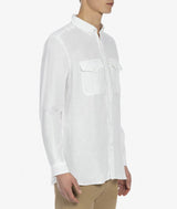 Camicia militare in lino Bloomsbury