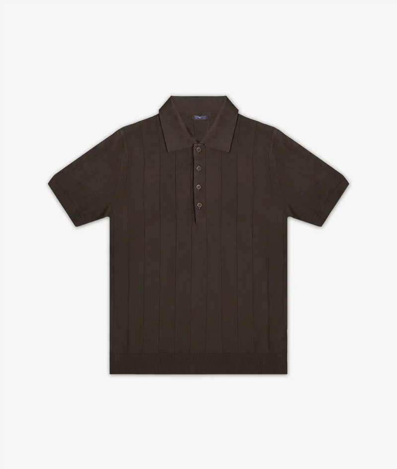 Polo in lino e cotone Saint Tropez