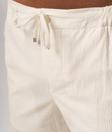 Pantalone in cotone seersucker Charleston