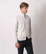 Cardigan full zip in cashmere Helsinki