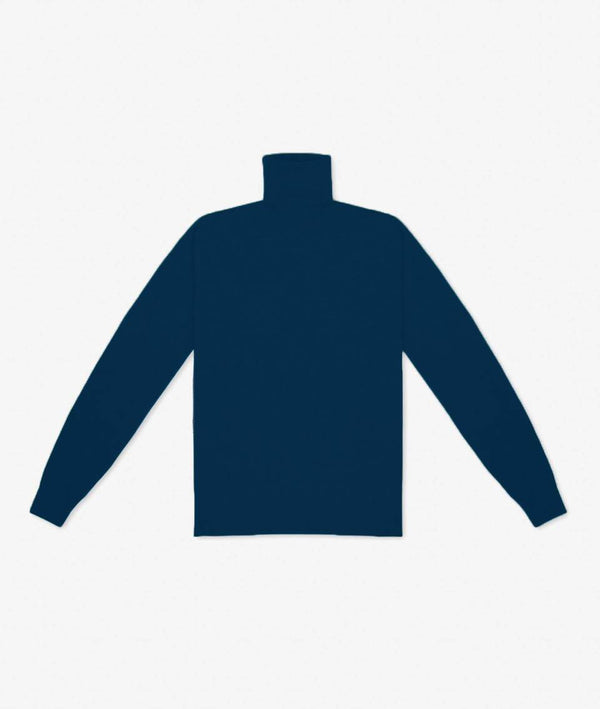Maglione a collo alto in cashmere e seta Salisburgo