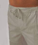 Pantalone in cotone seersucker Charleston