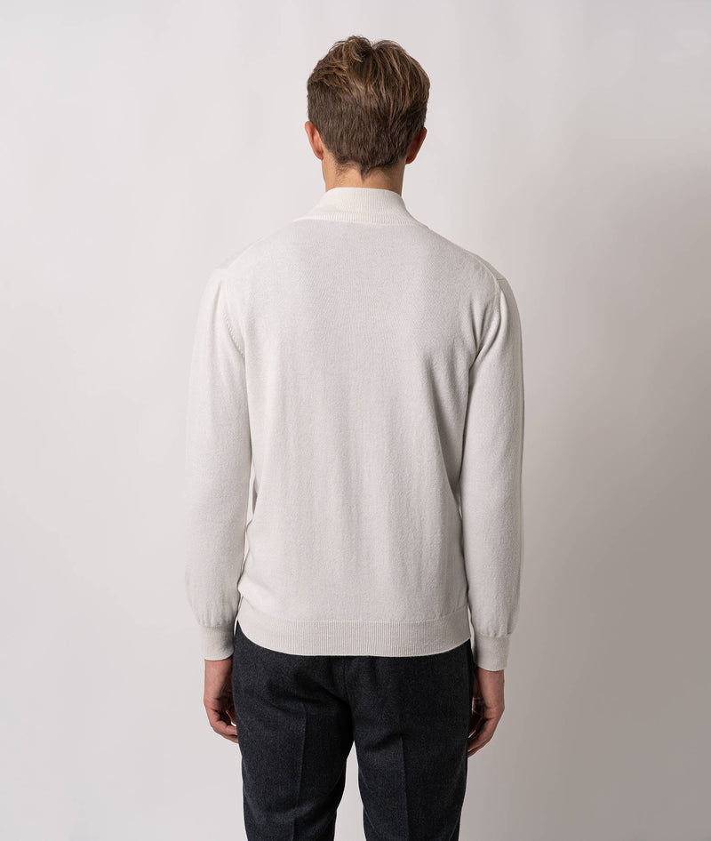 Cardigan full zip in cashmere Helsinki