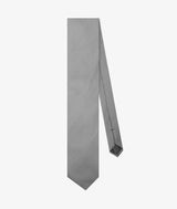 Cravatta in seta grigia