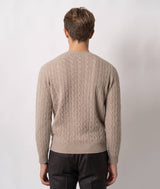Maglione girocollo in cashmere Berna