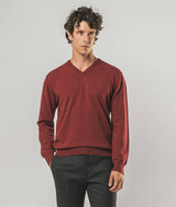 Maglione scollo a V in cashmere Stoccolma