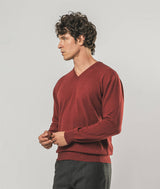 Maglione scollo a V in cashmere Stoccolma