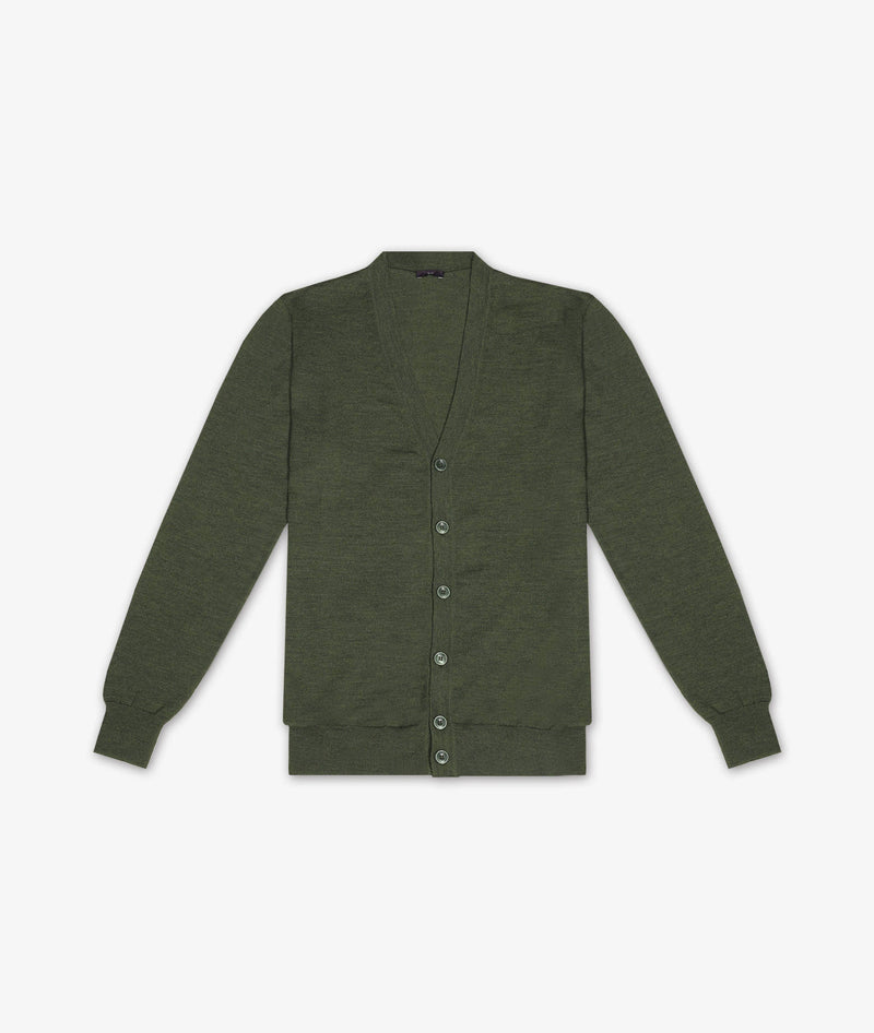 Cardigan in lana merino Siberia
