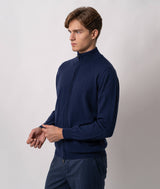 Cardigan full zip in cashmere Helsinki