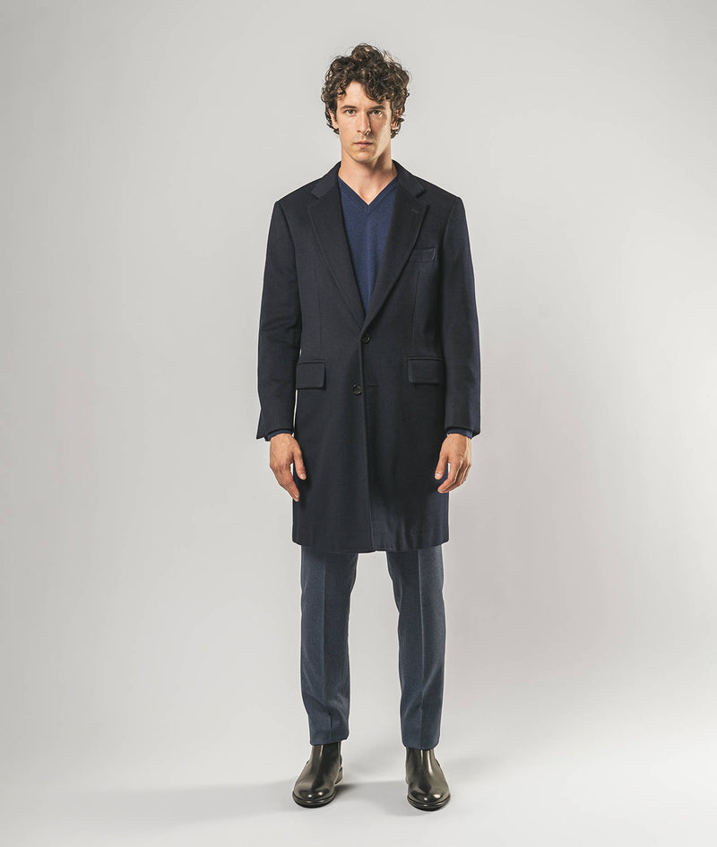 Cappotto sartoriale in cashmere Elbert