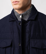 Giacca trapuntata in cashmere Ortles