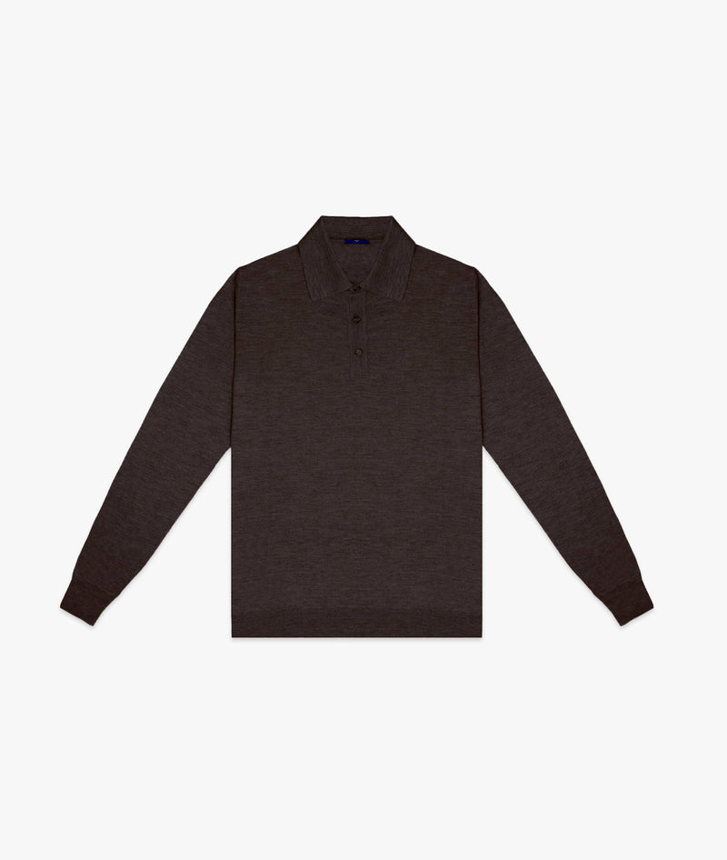 Polo in cashmere e seta Vienna