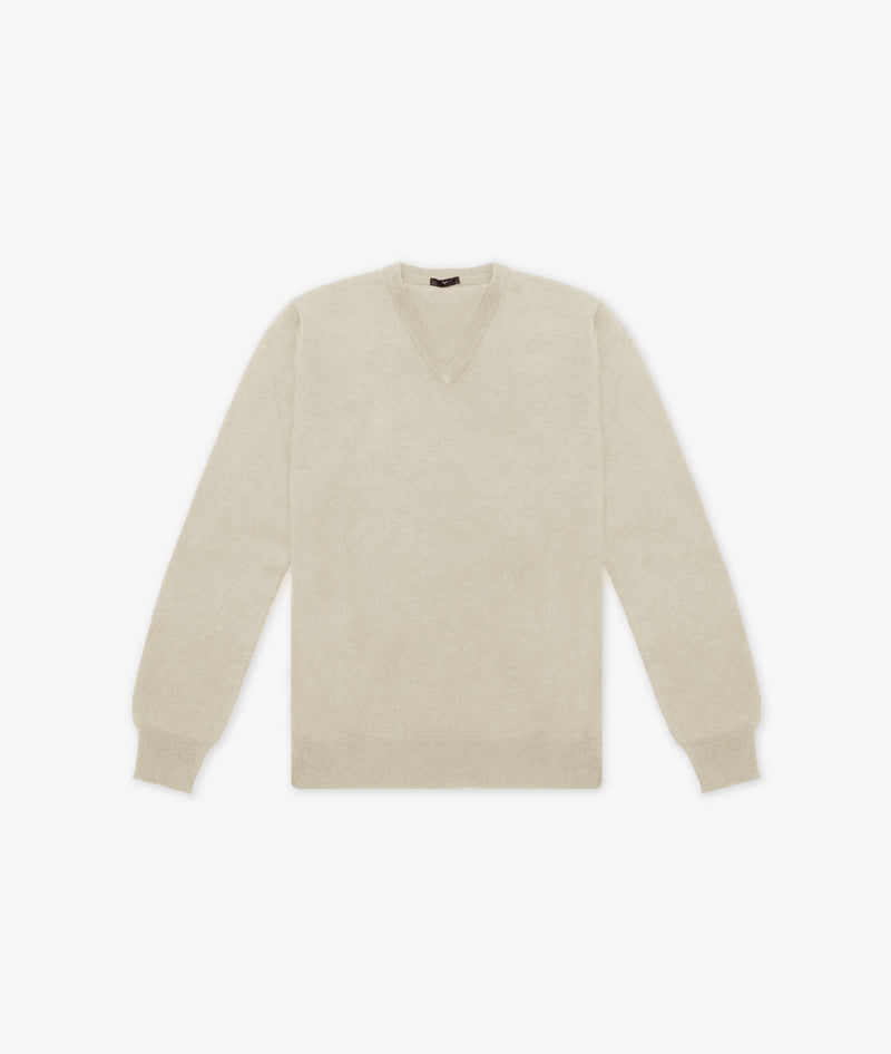Maglione scollo a V in cashmere Stoccolma