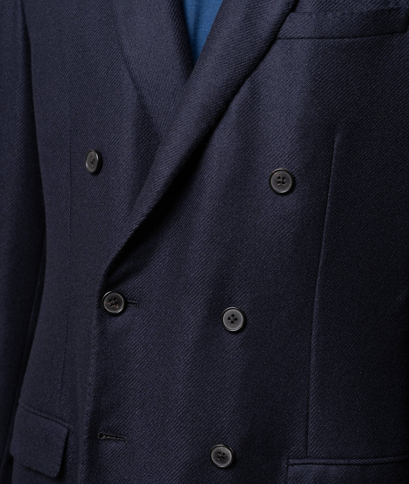 Giacca doppiopetto in cashmere New York