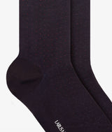 Calza micro fantasia in cotone