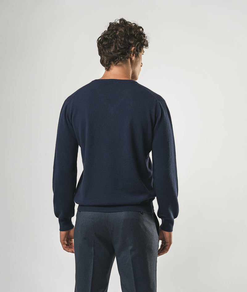 Maglione scollo a V in cashmere Stoccolma