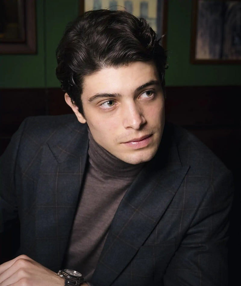 Abito monopetto in lana Budapest