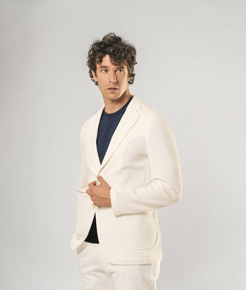 Blazer sportivo in cotone Muscat