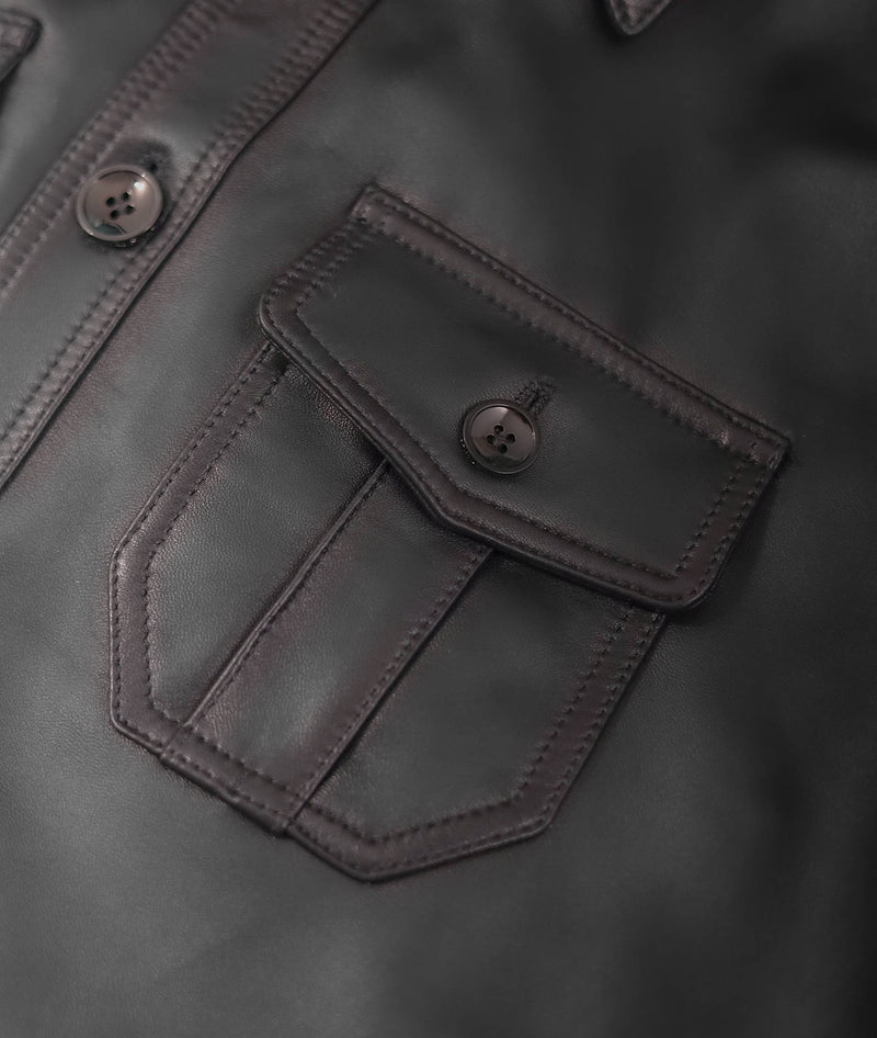 Giacca in pelle Sahara