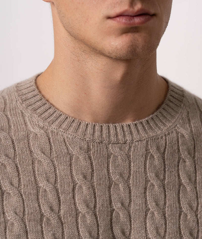 Maglione girocollo in cashmere Berna