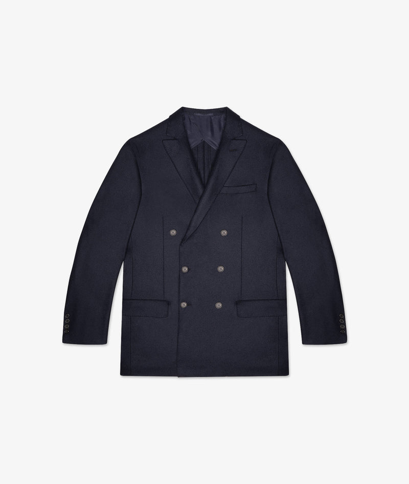 Giacca doppiopetto in cashmere New York