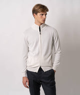 Cardigan full zip in cashmere Helsinki