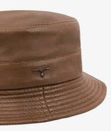 Cappello pescatore in pelle