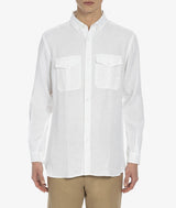 Camicia militare in lino Bloomsbury