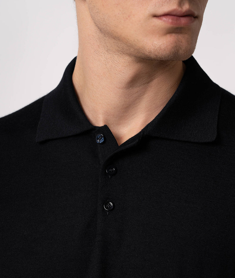 Polo in cashmere e seta Vienna