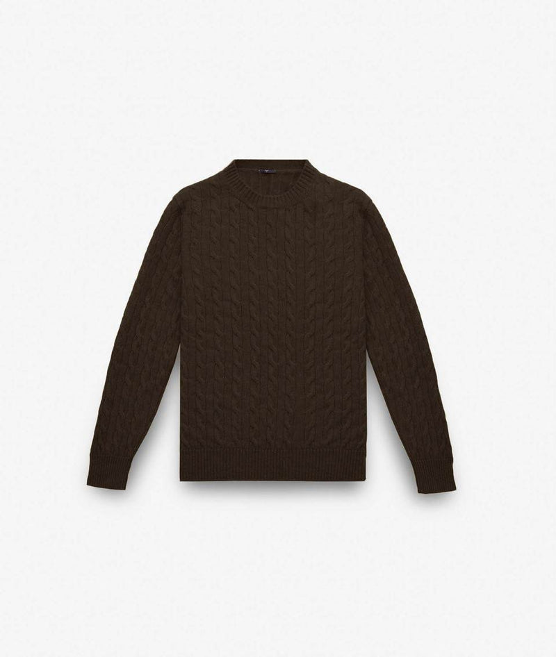 Maglione girocollo in cashmere Berna