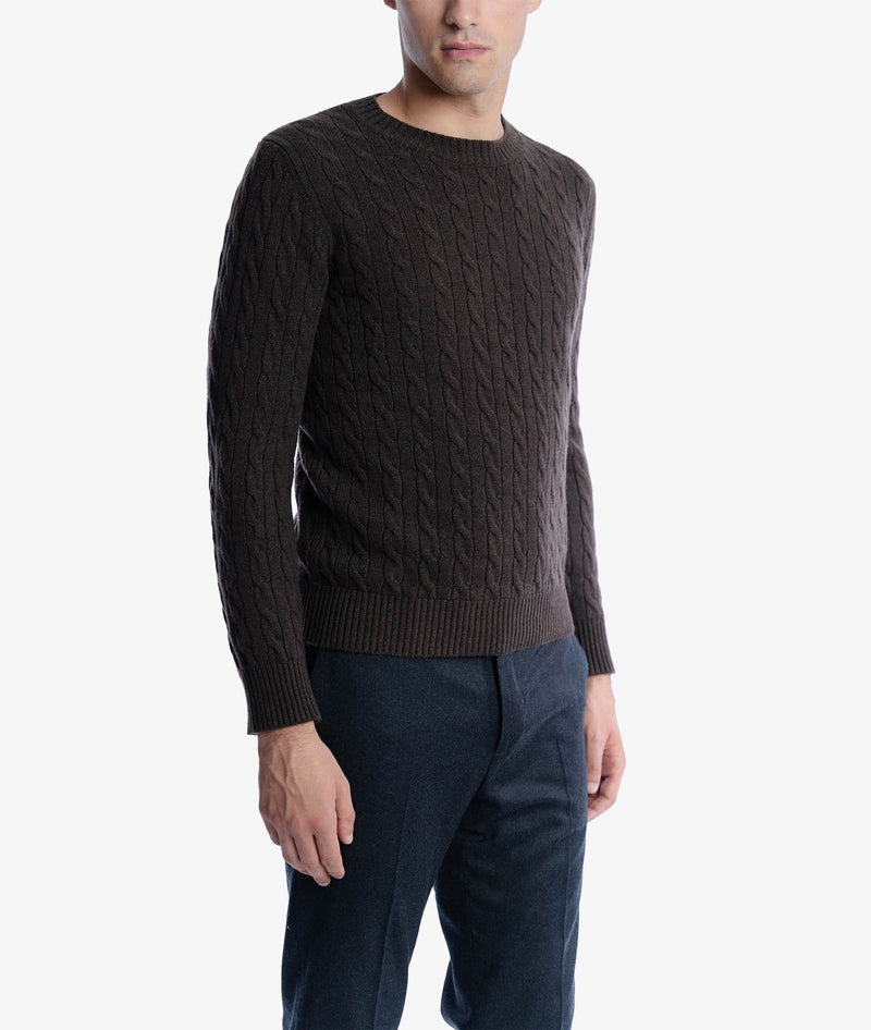 Maglione girocollo in cashmere Berna