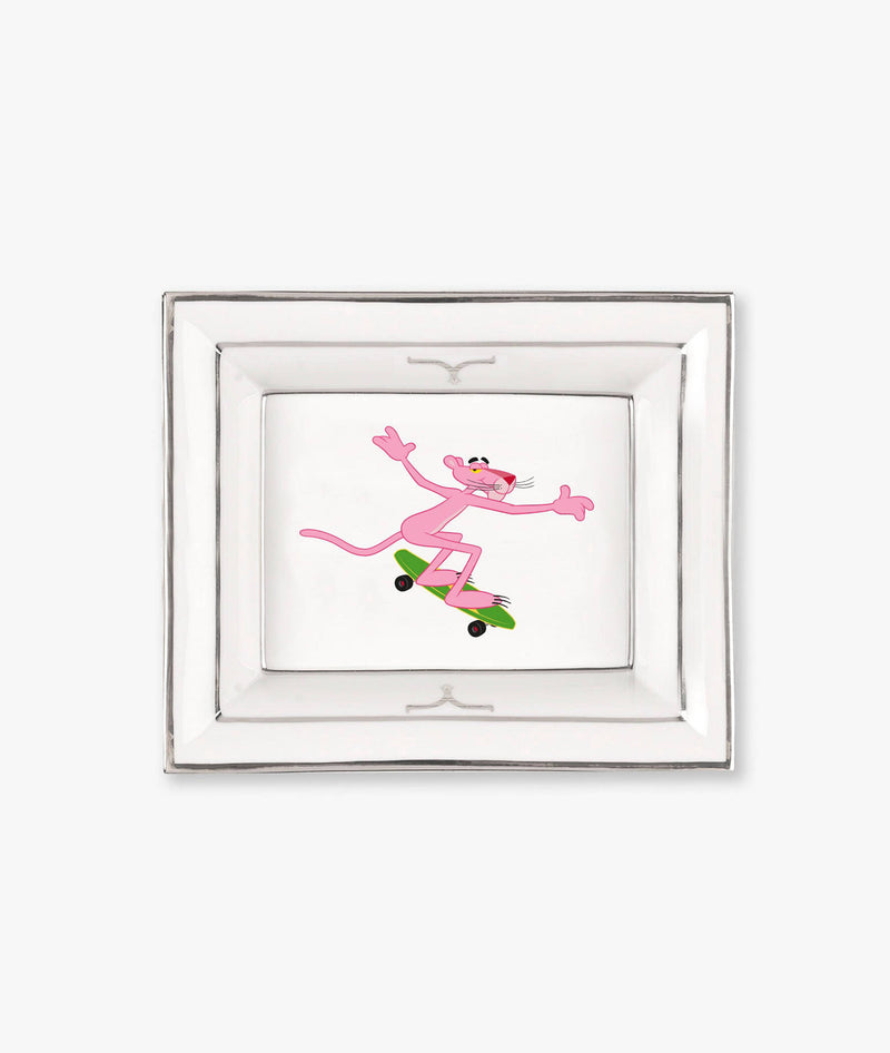 Svuotatasche Pink Panther Skateboard