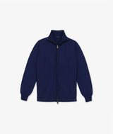 Cardigan full zip in cashmere Helsinki