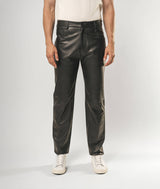 Pantalone in pelle "Racer"