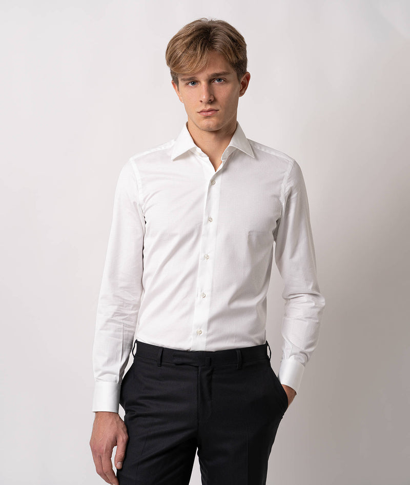 Camicia sartoriale in cotone Montmartre
