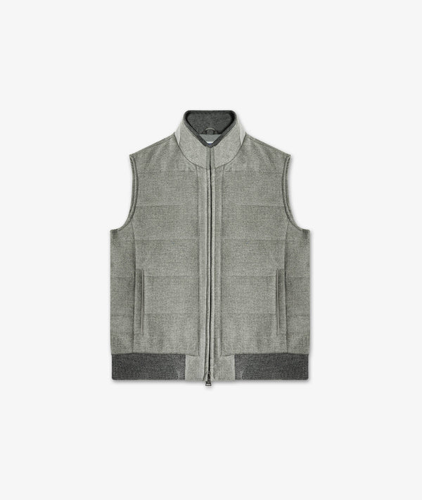 Gilet in lana e cashmere Megève