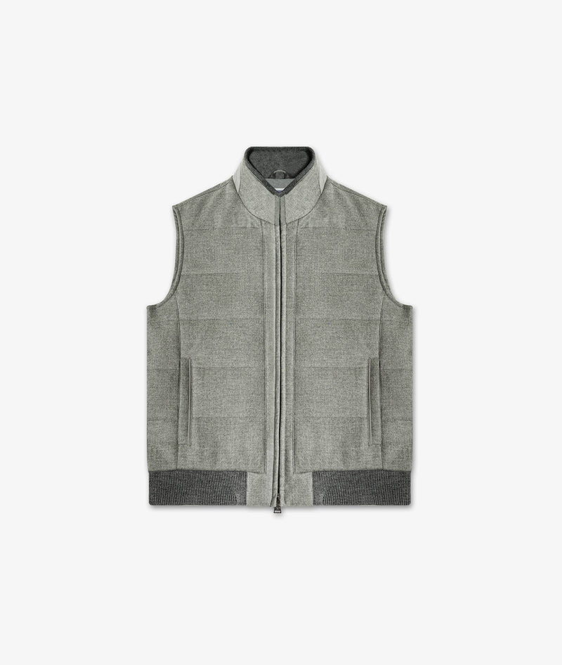 Gilet in lana e cashmere Megève