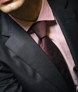 Cravatta in seta Burgundy