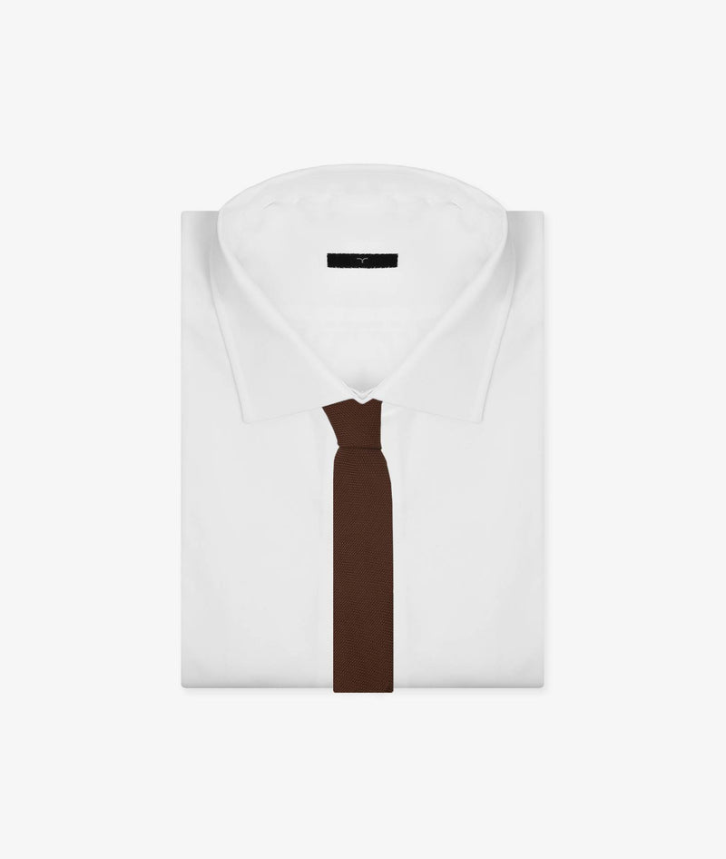 Cravatta Classica Tricot Seta