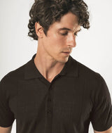 Polo in lino e cotone Saint Tropez