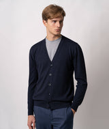 Cardigan in lana merino Siberia