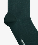 Calza micro fantasia in cotone