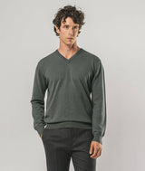 Maglione scollo a V in cashmere Stoccolma