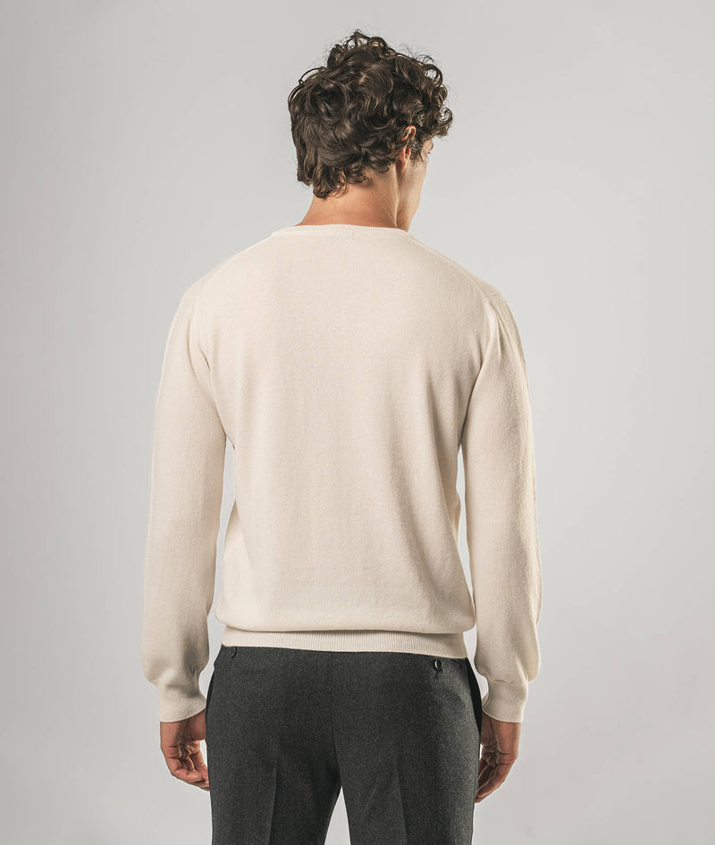 Maglione scollo a V in cashmere Stoccolma