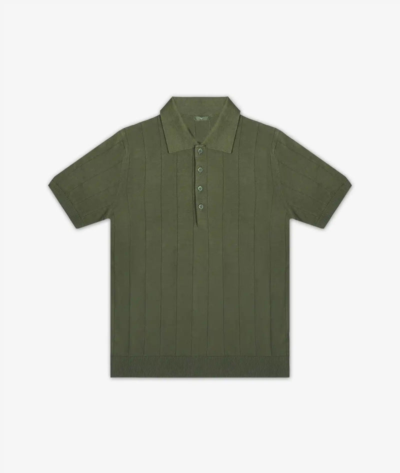 Polo in lino e cotone Saint Tropez