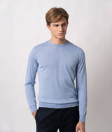 Maglione girocollo in cashemere e seta Nuuk