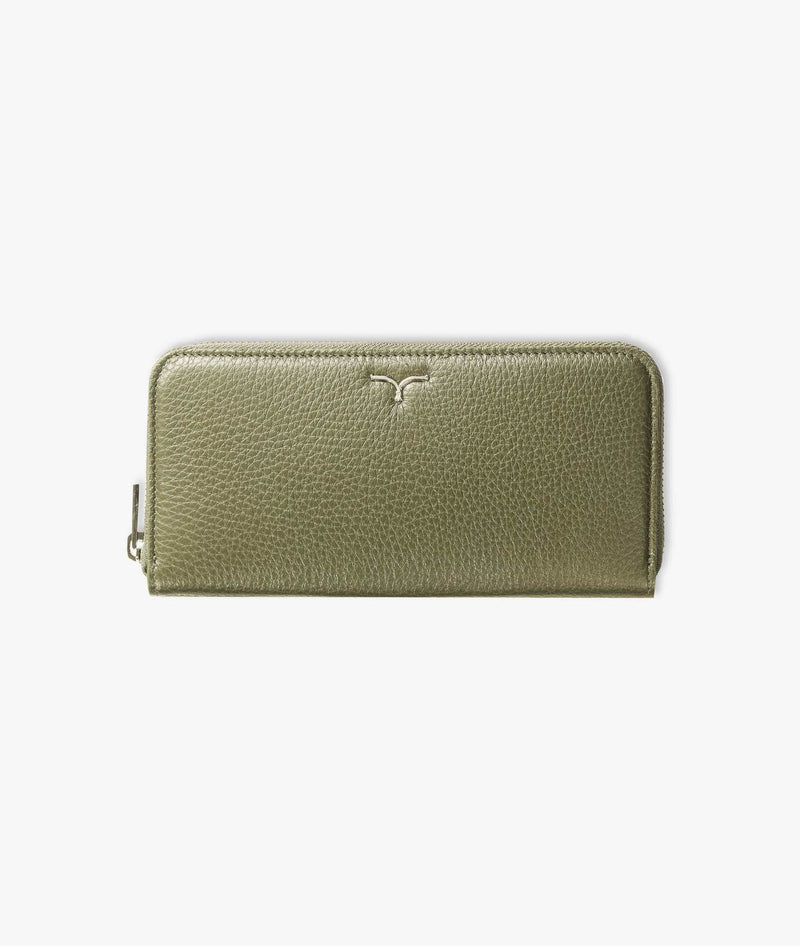 Portafoglio con zip Lira