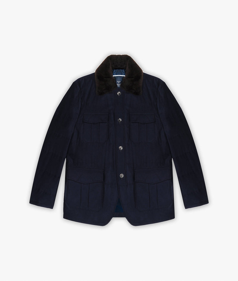 Giacca trapuntata in cashmere Ortles