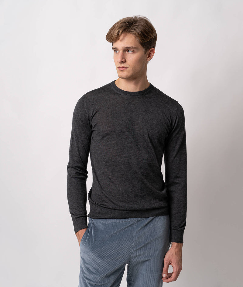 Maglione girocollo in cashemere e seta Nuuk